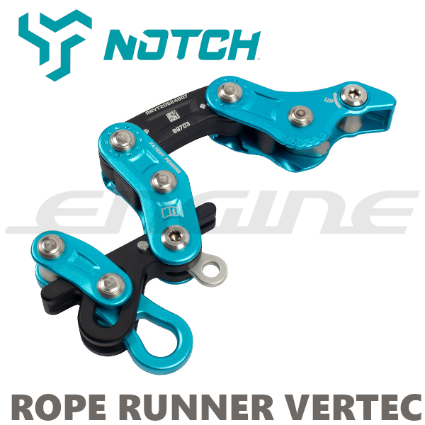 ノッチ　NOTCH EQUIPMENT　メカニカルフリクションデバイス　ロープランナーバーテック　ROPE RUNNER VERTEC　99703W